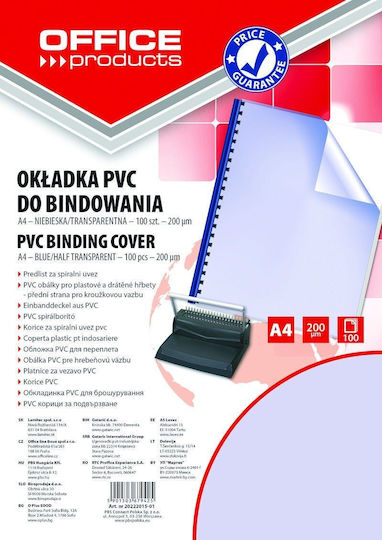 Office Products Εξώφυλλο Βιβλιοδεσίας 100τμχ