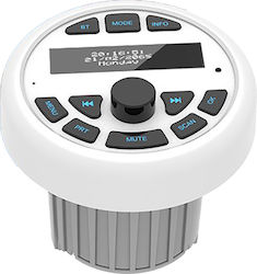 Digital IQ Boot-Soundsystem Wasserdicht mit Bluetooth / AUX Weiß