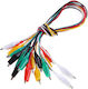 Alligator Double-Ended Test Clip Jumper Wire 10pcs