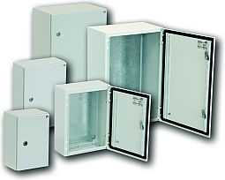 ETI Cutie electrică pentru montaj exterior Etanș IP65 în culoarea Gri