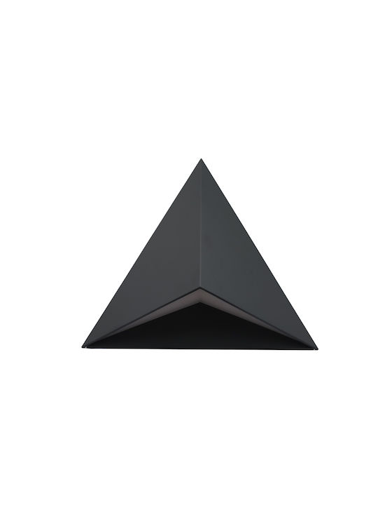 Adeleq Rechteckig Metallisch Einbau Spot mit integriertem LED und Natürliches Weißes Licht Gray 24x8cm. 1Stück