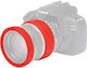 Easycover Lens Rim 52mm Red Eclr52r