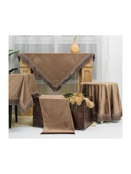 Liolios Home Τραπεζομάντηλο Cappucino 160x220εκ.