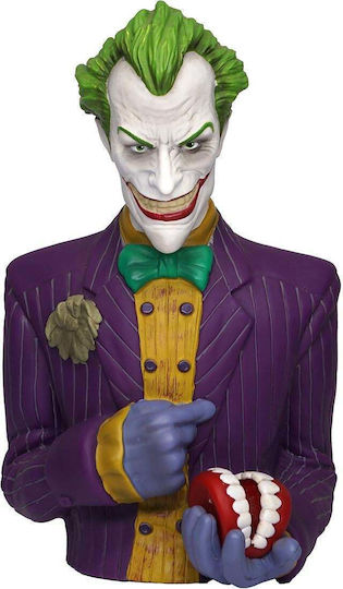 Batman Arkham Asylum Joker Figural Bank Κουμπαράς 20cm