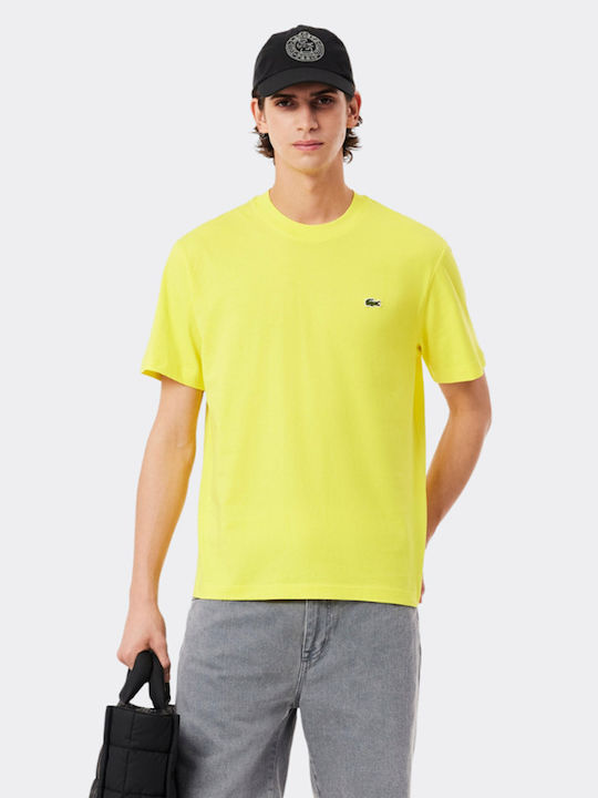 Lacoste T-shirt Κίτρινο