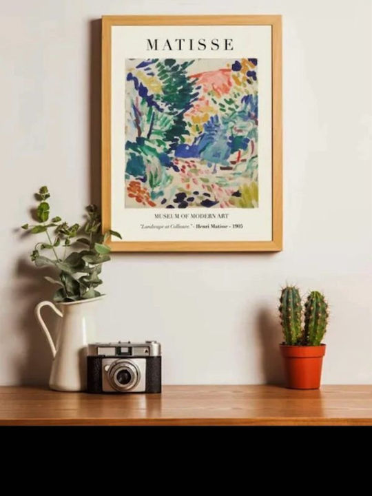 Matisse "Landscape Art Collioure" Canvas Print 60*80 cm Canvas Only