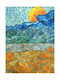 Van Gogh "Wheatfield" Canvas Print Painting 60*80 cm Canvas Only