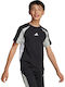Kids' T-shirt Black Seasonal Essentials Colorblock