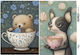 Hârtie de orez Amintirile Majei 22.5x32cm Anima...