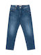 Men's Jeans Pants Elastic Blue