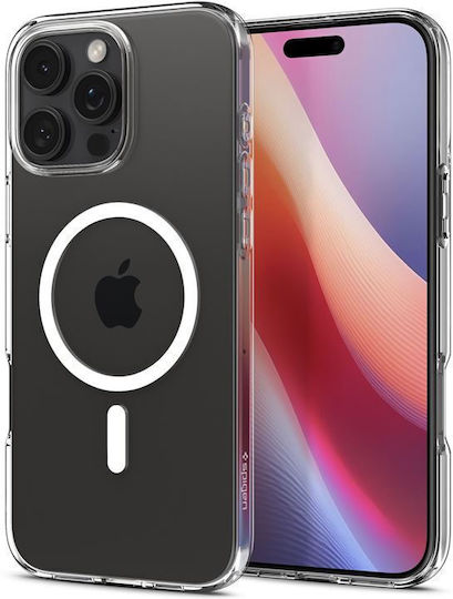 Spigen Crystal Flex Back Cover Σιλικόνης Διάφανο (iPhone 16 Pro Max)