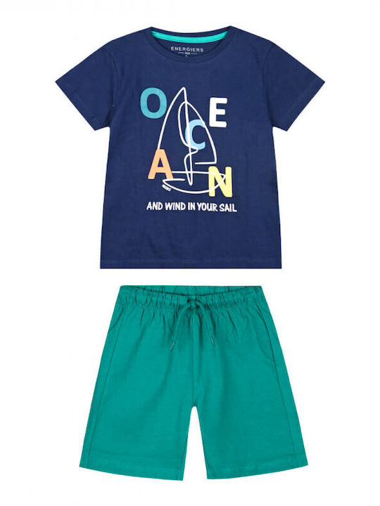Energiers Kinder-Set mit Shorts Sommer 2Stück G...