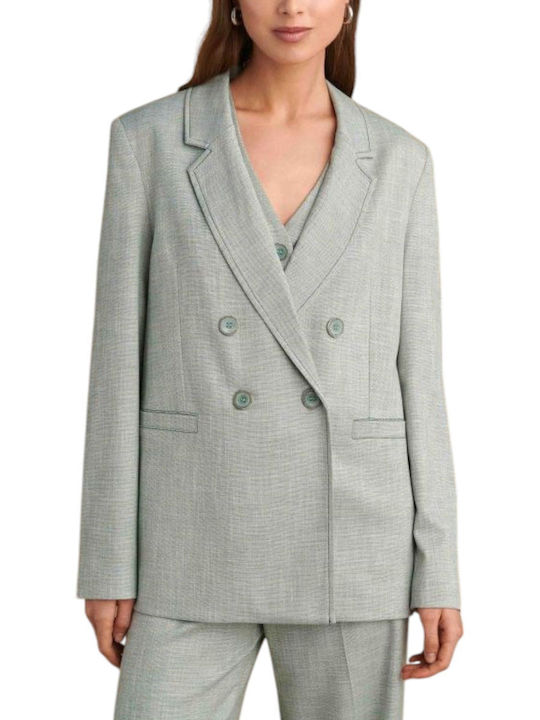 Attrattivo Women's Blazer Light Khaki