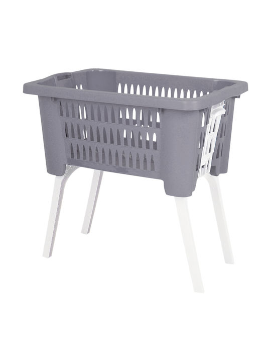 Excellent Houseware Footstool Polypropylene 25x40x60 Cm Blue