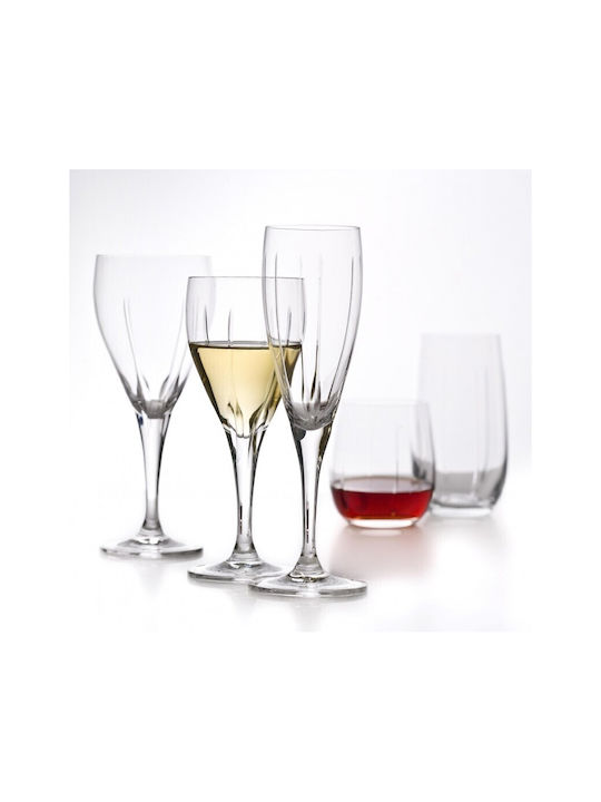 Rona Set of Glasses for White and Red Wine made of Crystal Stemmed 30pcs