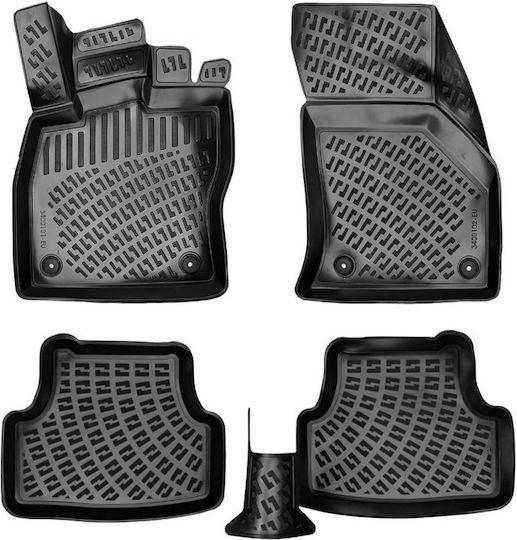 Umbrella Set Covorașe Față și Spate 4buc din Furtun pentru Seat Ateca 2021 Negre