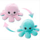 Jucărie de pluș Reversible Octopus Turcoaz