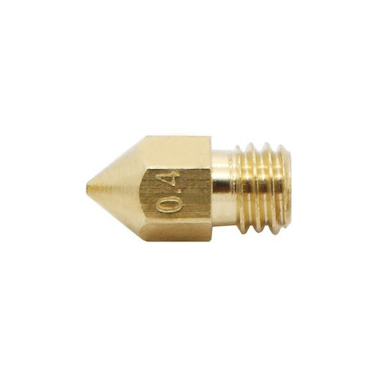 1pcs 0.4mm Makerbot Mk8 3d Printer Extruder Thread Nozzle 1.75mm Filament