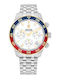 Tommy Hilfiger Sport Men's Watch 50mm Chronograph Battery with White Metal Bracelet