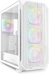 Sharkoon AK5M RGB Gaming Middle Tower Carcasă C...