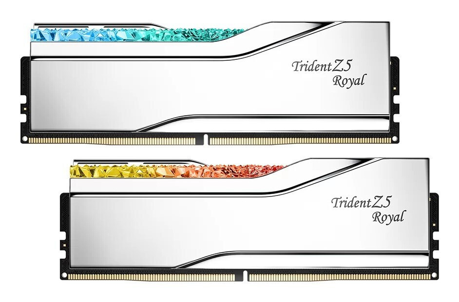 G.Skill Trident Z5 Royal DDR5 64GB RAM με 2x32GB Modules και Ταχύτητα 6000 για Desktop