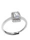 Amalfi Accessories Single Stone from Silver