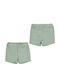 Kinder-Shorts/Bermudas Stoff Benzin