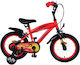 Disney 14" Bicicletă pentru copii BMX Roșu