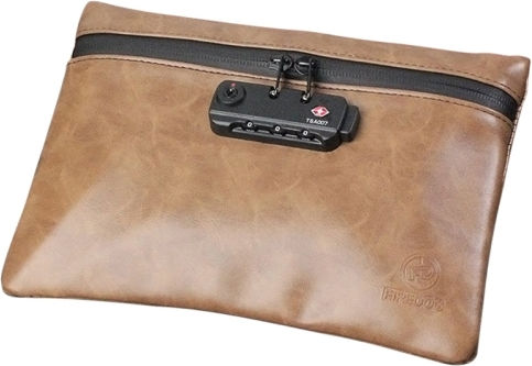 Firedog Tobacco Pouch With Snap Closure 18x15cm Khaki combination