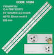 Set 3 bucăți Bară LED Toshiba 32" Ic-a-tbby32d572