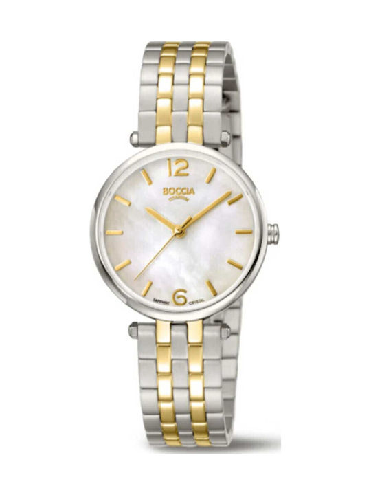 Boccia Watch with Battery Mechanism