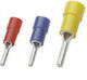 Pin Terminal 10mm Cross-Section 0.25-1.5mm² Red 100pcs