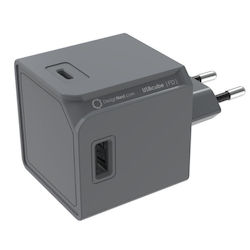 Allocacoc DH1254GY/EUPD65 Charging Stand 65W with Cable USB-C