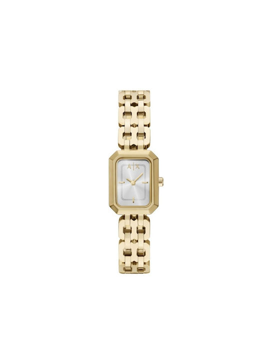 Armani Exchange Дамски Часовник с Златист Метална Гривна