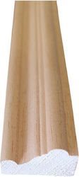 Wooden Carved Frame Strip Solid Wood 125x2.5cm Dhw-370a