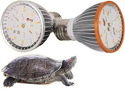 LED Heat Lamp UVA+UVB 5 Reptile Turtle Lighting Thick Thread 3W