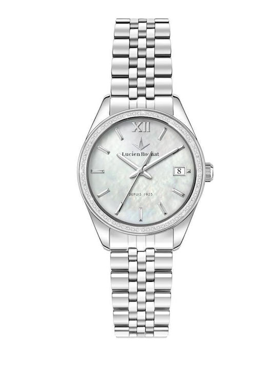 Lucien Rochat Uhr Batterie mit Metallarmband