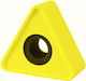 Artsound Flagtbl Abs 39mm Hole Triangular Logo Station Κίτρινο