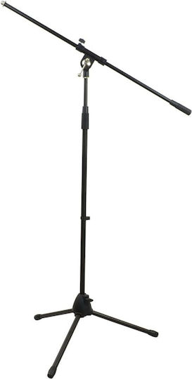 Cobra Adjustable Boom Mic Stand Foldable Tripod Base 1020 1560mm Crane Microphone Tripod Base Ideal for Musicians Singers Etc Cms-29b