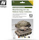 AFV Система за състаряване Vallejo 6x8ml+1 Комплект за състаряване на въздухоплавателни средства Yel