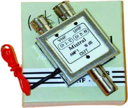 Προενισχυτης Amp1 Vhf Uhf Ενισχυτές Κεντρικής Κεραίας