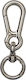 Vostex Dog Leash/Lead Strap in Silver color
