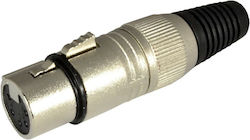 Cobra 5 Pin Female Xlr Dmx Plug Θηλυκό Βύσμα 5 Pin Dmx Xlr Ckx-003 Cobra 5 Pin Female Xlr Dmx Plug Θηλυκό Βύσμα 5 Pin Dmx Xlr Ckx-003