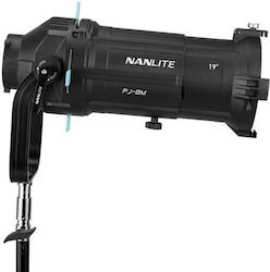 Nanlite Projection Attachment Bowens Mount 19° Lens Nanlite Projection Attachment Bowens Mount 19° Lens