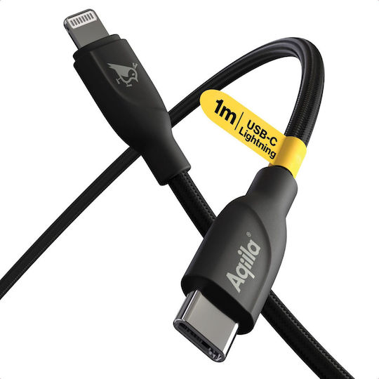 Aqiila Aqiila Cablebird Regular la Cablu Lightning 30W 1m (AQCBPBICB1BD850)