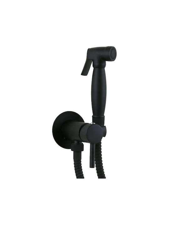 Sphera Wall Mounted Bidet Faucet Black