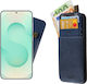 Idol 1991 Anti-rfid Brieftasche Leder Blau (Gal...