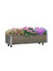 Outsunny Planter Box Wooden Grey 96x30.6x30cm.