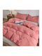 Lino Home Чаршаф Единично 100x200см. Moderna Корал