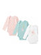 Amomi Set Babystrampler Langärmliges Pink 3Stück